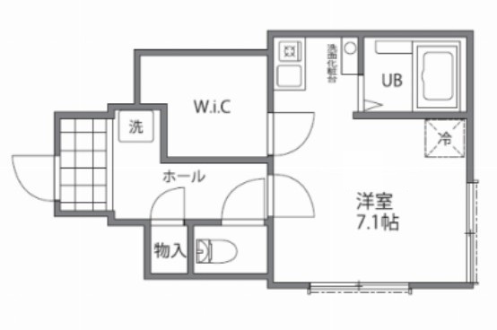 アイコート祖師ヶ谷大蔵の間取り|間取りです。