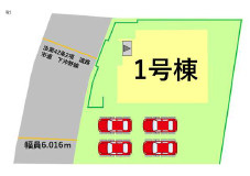 Adoble+　合志市栄４期の区画図