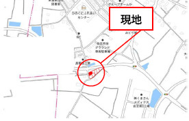 Adoble+　合志市栄４期の地図