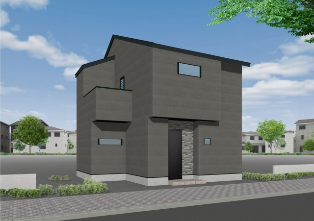 寺戸町岸ノ下の外観パース
