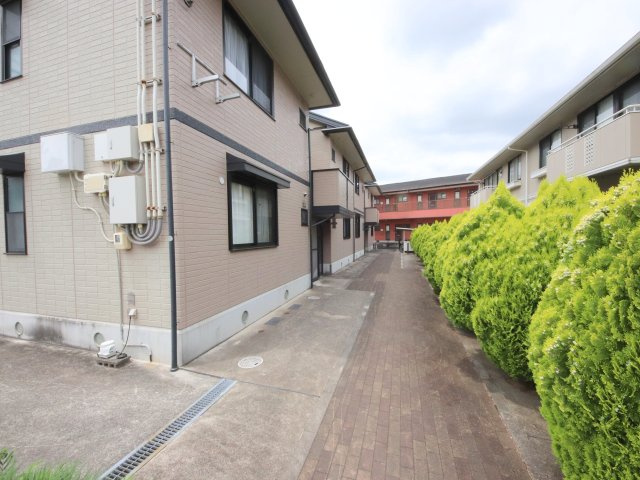 ラークハイムⅡの駐車場