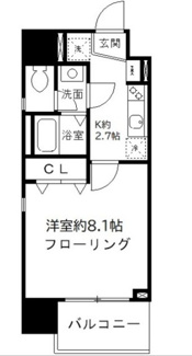 【間取り】 | らく万築地ビル | 間取りです。