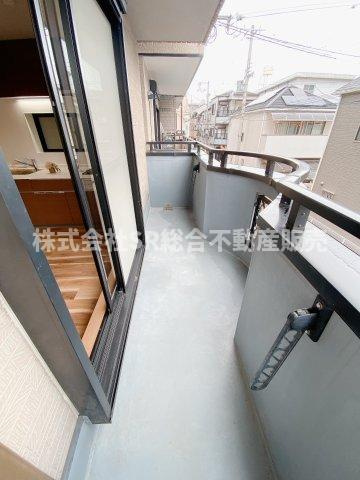 横小路町5丁目中古戸建のバルコニー|陽当たり良好で洗濯物が乾きやすいです！