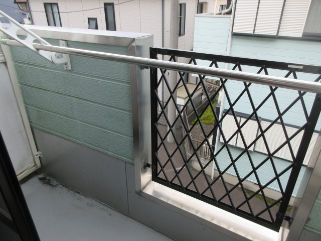 第１細谷ハイツのバルコニー