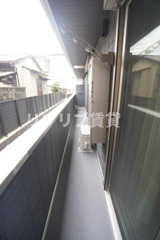 D-SOLACE新千葉3丁目のバルコニー