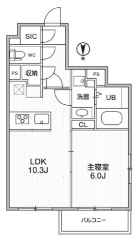 【間取り】 | ＴＨＥ　ＰＡＬＭＳ　ＭＵＳＥ　新江古田