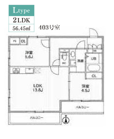 【間取り】 | ＴＨＥ　ＰＡＬＭＳ　ＭＵＳＥ　新江古田