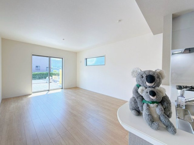 【居間・リビング】 | 甘楽郡甘楽町小川　平屋　新築住宅