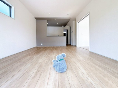 【居間・リビング】 | 甘楽郡甘楽町小川　平屋　新築住宅