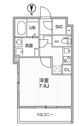 【間取り】 | ＴＨＥ　ＰＡＬＭＳ　ＭＵＳＥ　新江古田