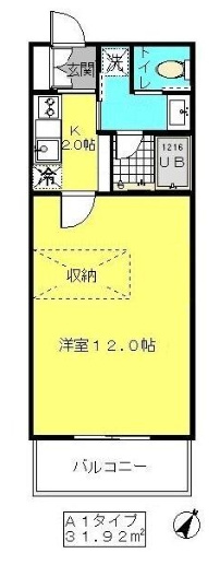 ソレアード上鷺 の間取り