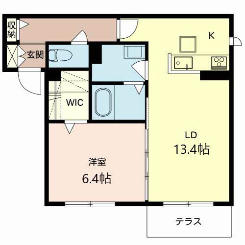 【間取り】 | le printemps zushi