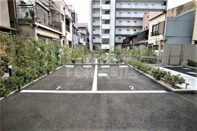 【駐車場】 | アドバンス大阪グロウスⅡ | 駐車スペースもあります
