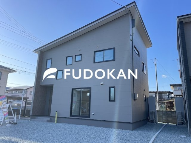 天童市柏木町【新築建売】リリーフC棟の外観|C棟現地外観写真。内覧予約受付中です！