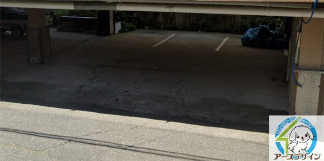 吉川マンションの駐車場