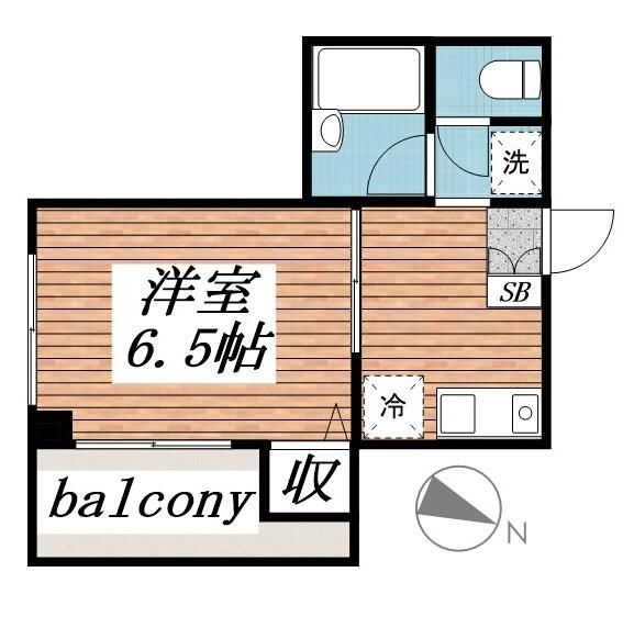 サンシャイン谷津の間取り