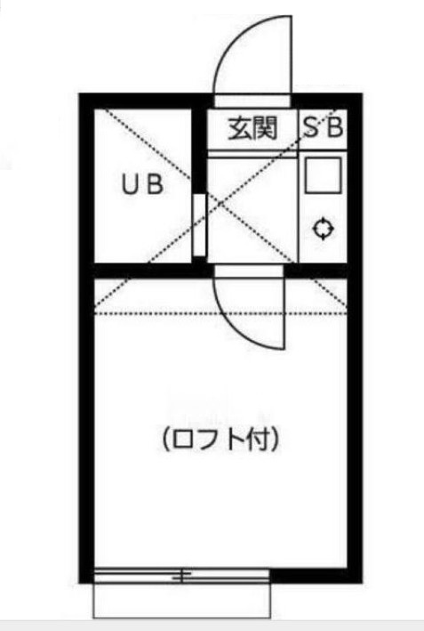 第９紀州ハイツの間取り|間取りです。