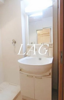 【洗面所】 | シャルム住吉 | 独立洗面台です。