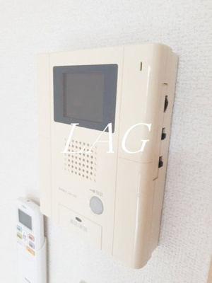 【セキュリティ】 | メゾン三光Ⅰ | モニター付きインターホンです。