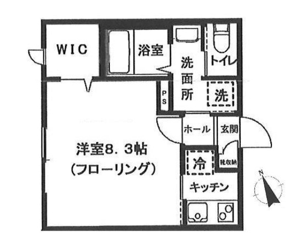 シーダウエストの間取り