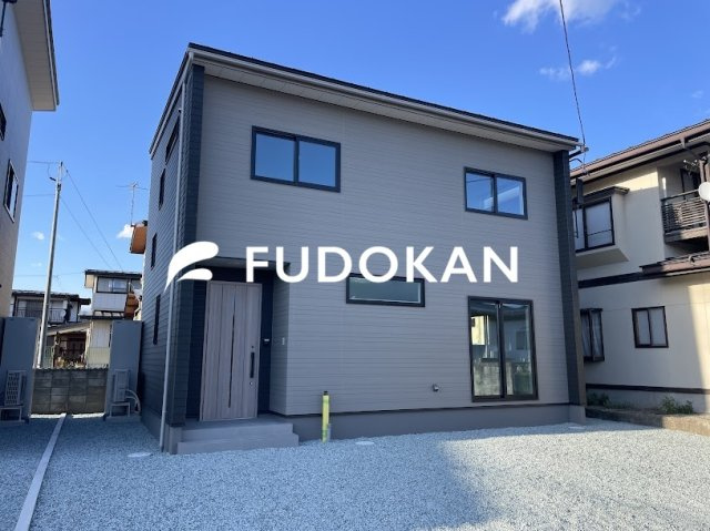 天童市柏木町【新築建売】リリーフD棟の外観|C棟現地外観写真。内覧予約受付中です！