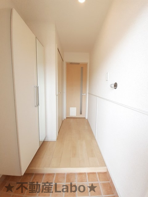 プレジールAの玄関