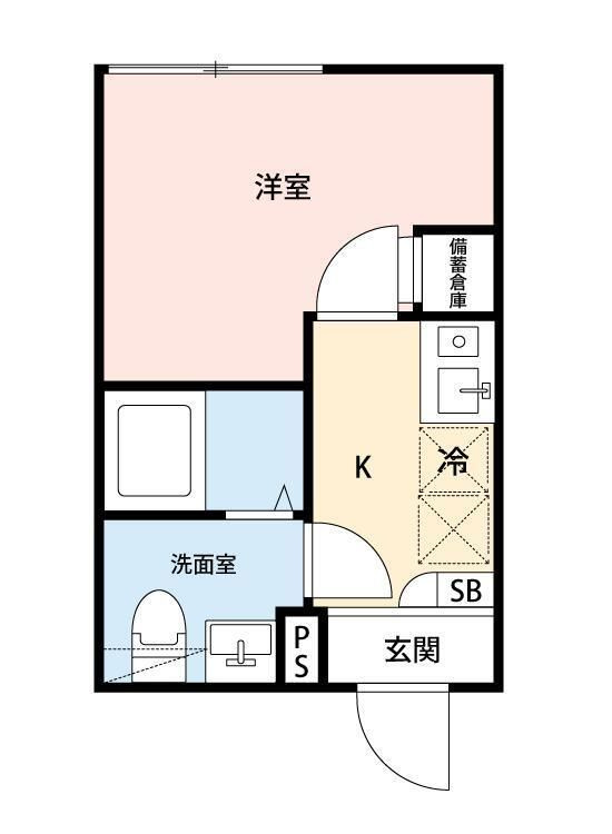 Ciel Kamikitazawaの間取り|間取りです。