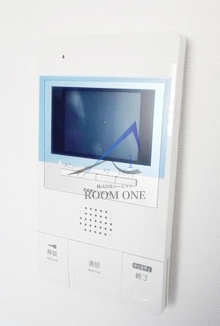 メイクスデザイン川崎の設備|モニター付きインターホンです。
