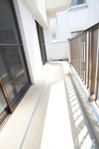 熊本市中央区八王寺町の賃貸マンションのバルコニー