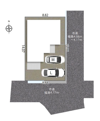 【区画図】 | 沼津市大岡3期　新築一戸建て　全1棟