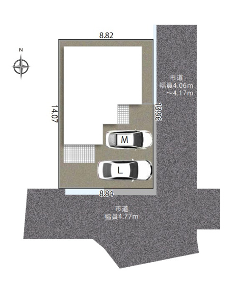【区画図】 | 沼津市大岡3期　新築一戸建て　全1棟