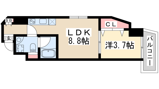 【間取り】 | リッジ江坂