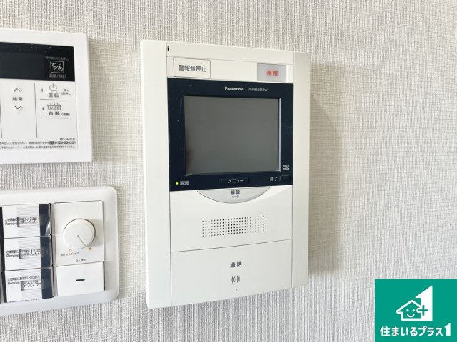 レックスガーデン堺東の防犯設備|カラーモニターインターホンです【現地写真】