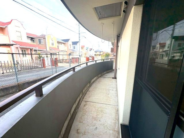 サンコート千代田のバルコニー