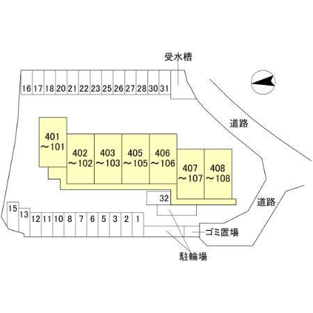 サンコート千代田の区画図