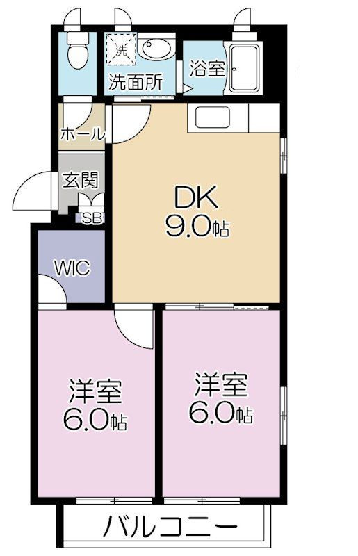 ベレオ高円寺 の間取り|間取りです。