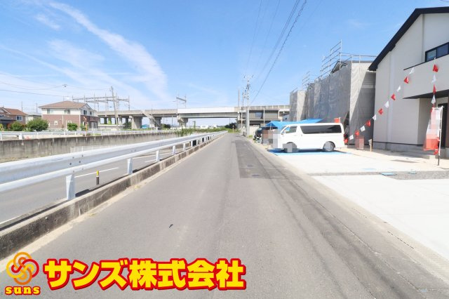 郡山市富久山町福原字町田　　　  １号棟　　　明健小学校、明健中学区　の外観|北側前面道路