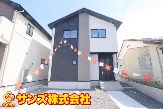 郡山市富久山町福原字町田　　　  １号棟　　　明健小学校、明健中学区　の外観|北側から見た外観♪