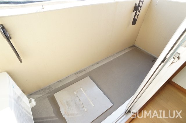 熊本市中央区紺屋今町の賃貸マンションのバルコニー
