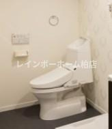 【仲介手数料：50％OFF】対象物件！のトイレ|落ち着いた色調のトイレです
