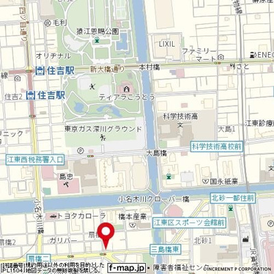 【地図】 | ガーラ・シティ深川扇橋