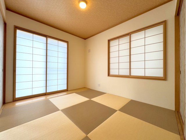 戸建 さいたま市北区宮原町４丁目の和室|和室4.5帖　間取り図1F上の部屋