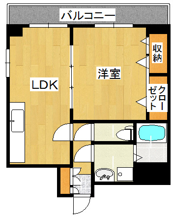 【間取り】 | リバーコートC
