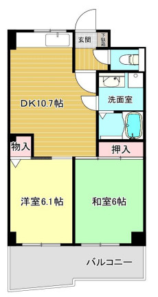 Am’scourtの間取り