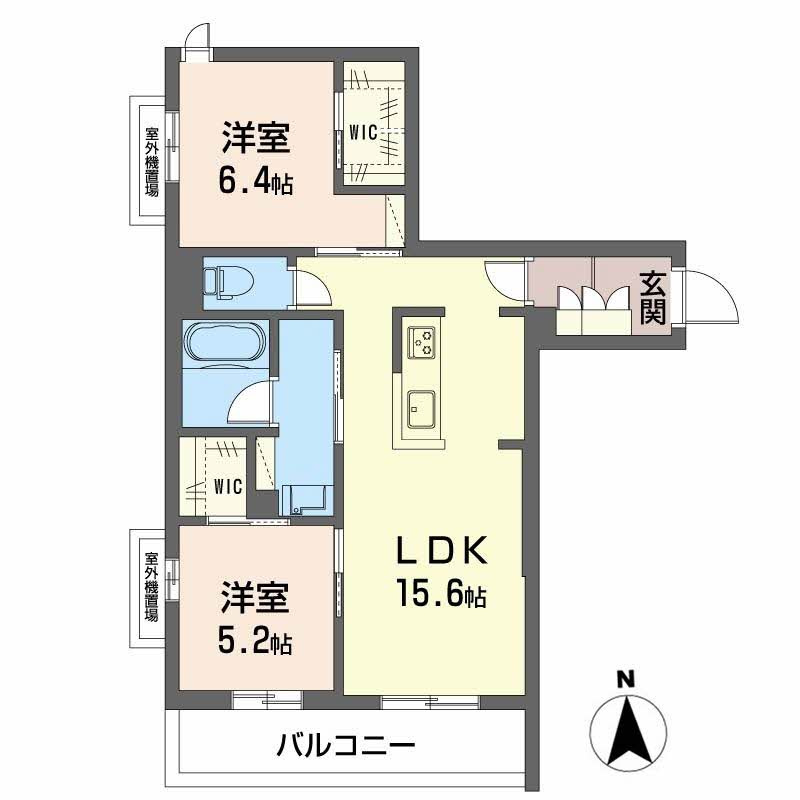 ソムニウムドムス南茨木の間取り