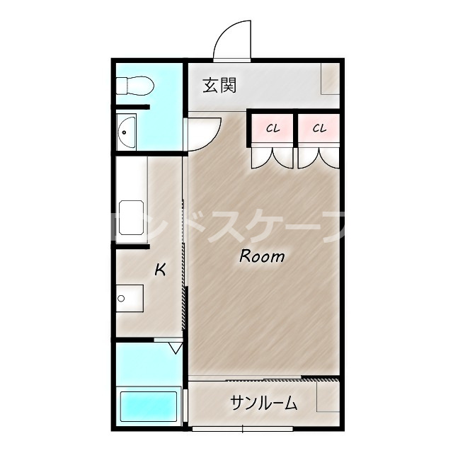 るーばんハイムの間取り|高崎、前橋のお部屋探しはエンドスケープまで！お客様の理想お聞かせ下さい♪