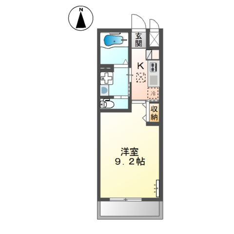 【間取り】 | Ｌａ　Ｃａｓａ　戎