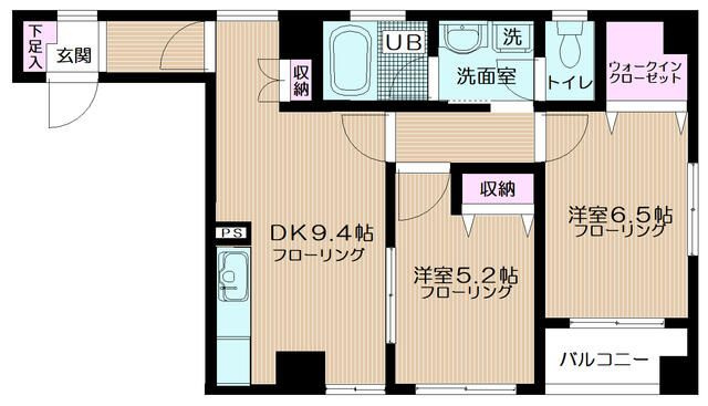 ドミール蔵前の間取り