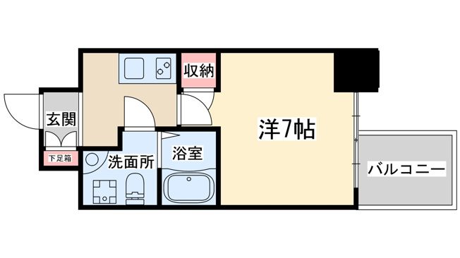 【間取り】 | アプリーレ南森町