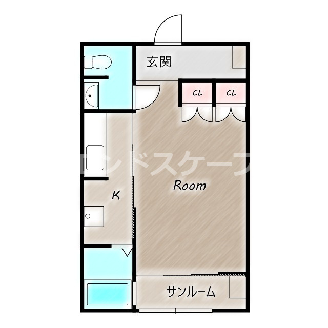 るーばんハイムの間取り|高崎、前橋のお部屋探しはエンドスケープまで！お客様の理想お聞かせ下さい♪